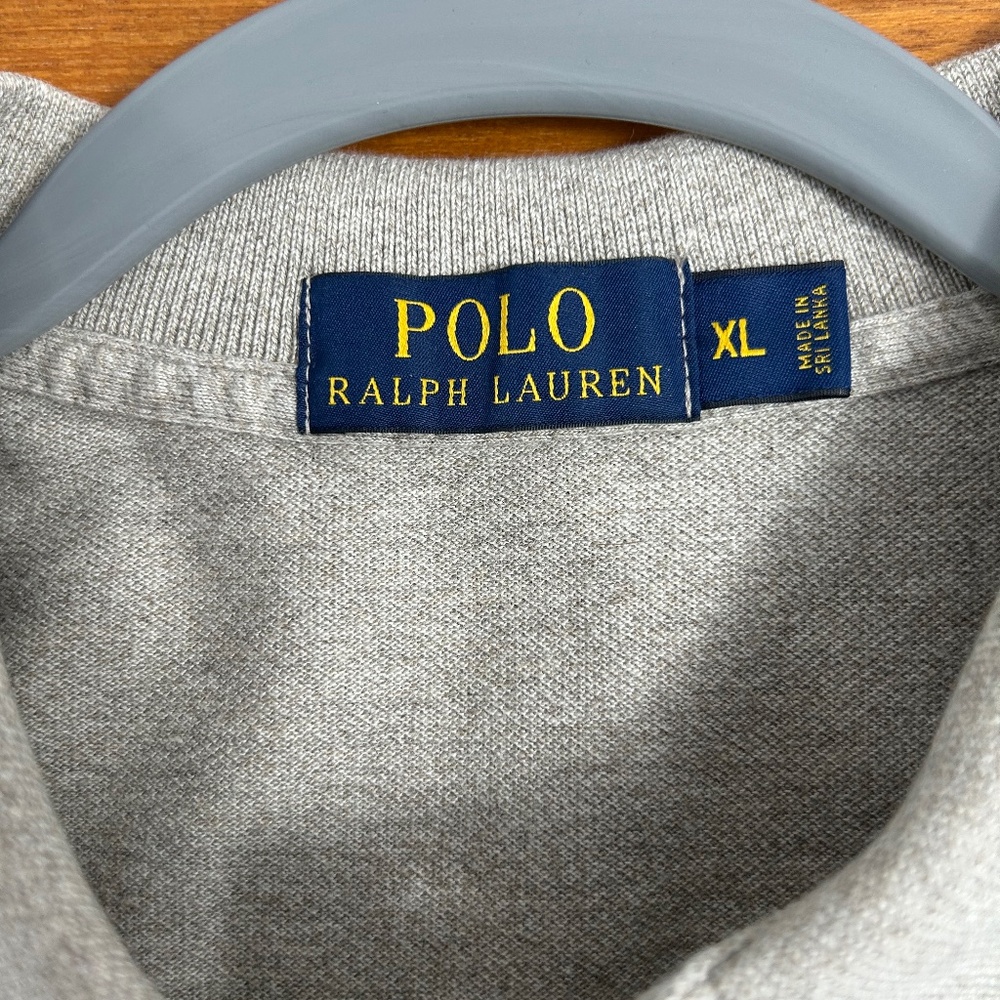 Polo Ralph Lauren Men's Long Sleeve Polo Top/Oatmeal? - Picture 2 of 4